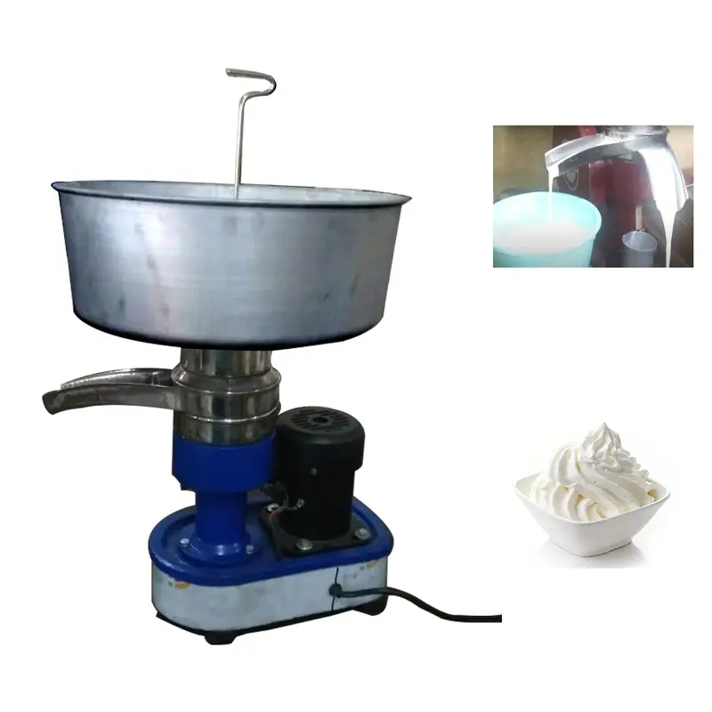Made in India 90LPH Electric Milk Cream Separator With 0.25 HP Motor, SS Body, 8L Tank Capacity